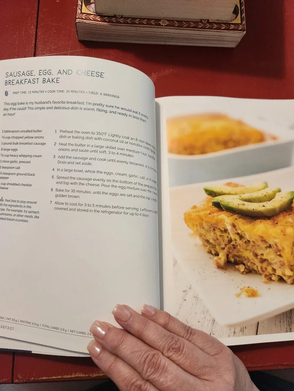 Simply Keto Cookbook - White Cover